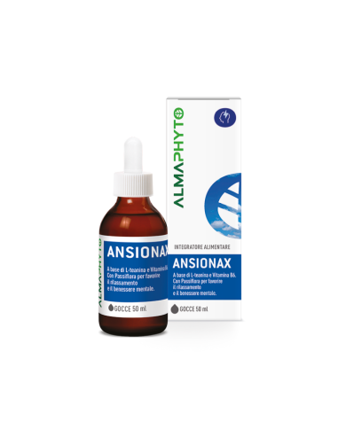 Ansionax integratore naturale per il rilassamento e il benessere mentale - ScegliNatura