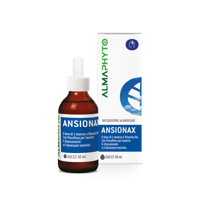 Ansionax integratore naturale per il rilassamento e il benessere mentale - ScegliNatura