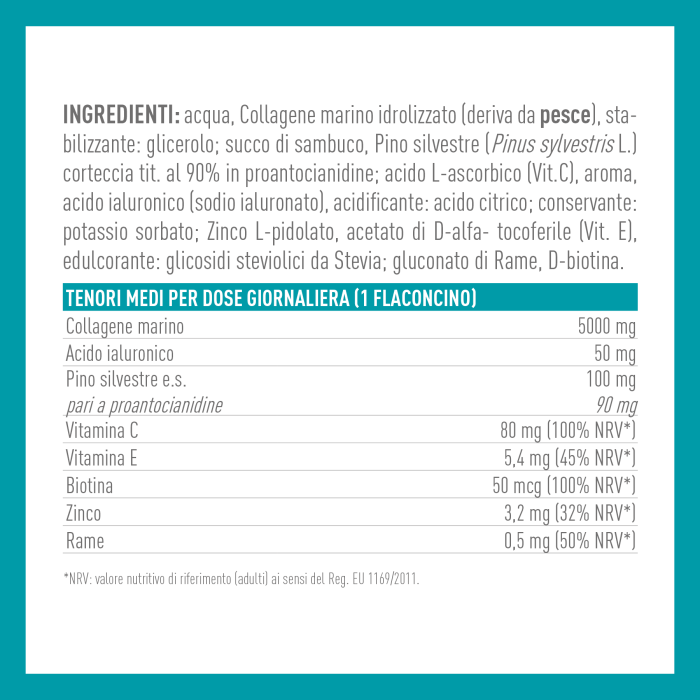 Ingredienti e valori nutrizionali Alma Collagen - ScegliNatura
