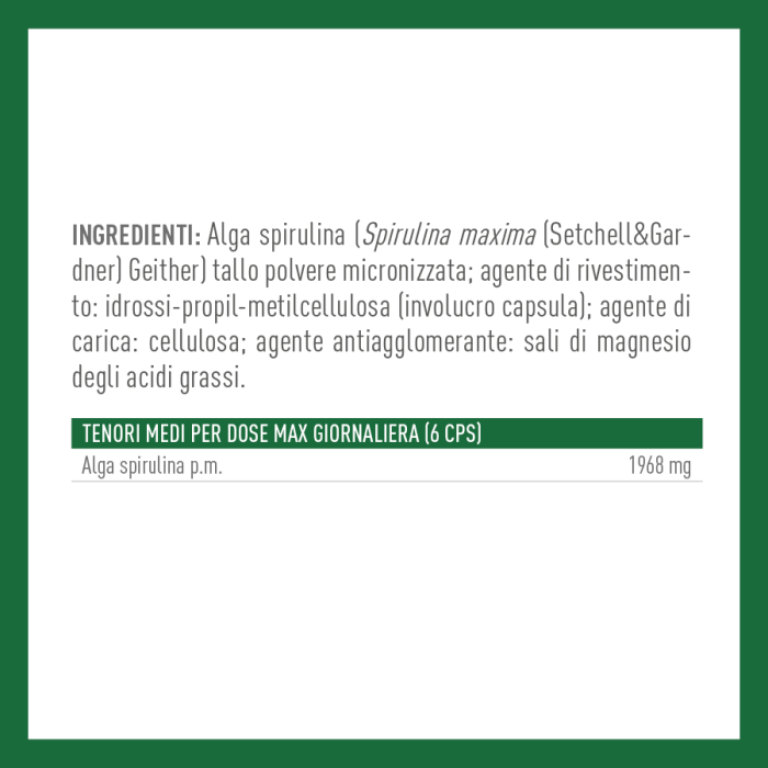ALGA SPIRULINA