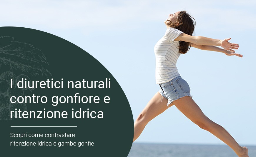 I diuretici naturali contro gonfiore e ritenzione idrica