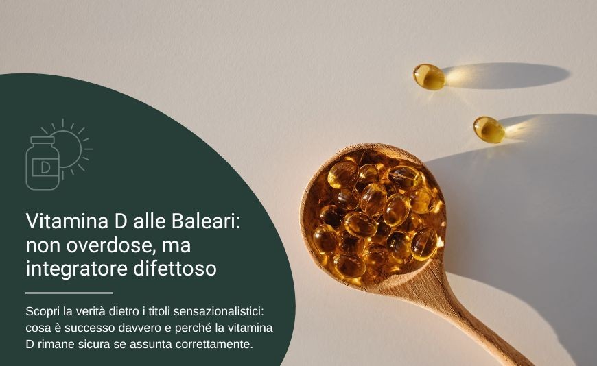 Vitamina D alle Baleari: integratore difettoso, non overdose collettiva — la verità spiegata